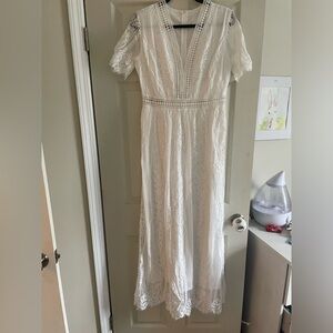 White Lace Dress